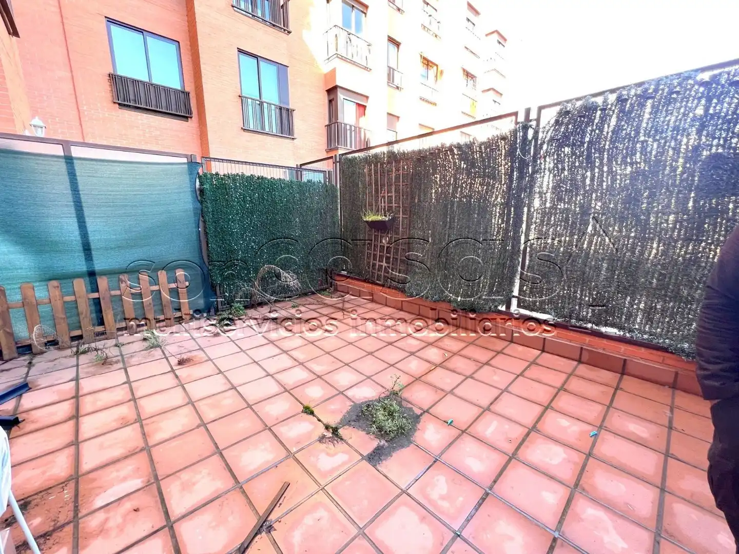 Terrassa de Apartament en venda en Madrid amb Aire condicionat, Calefacció i Jardí privat
