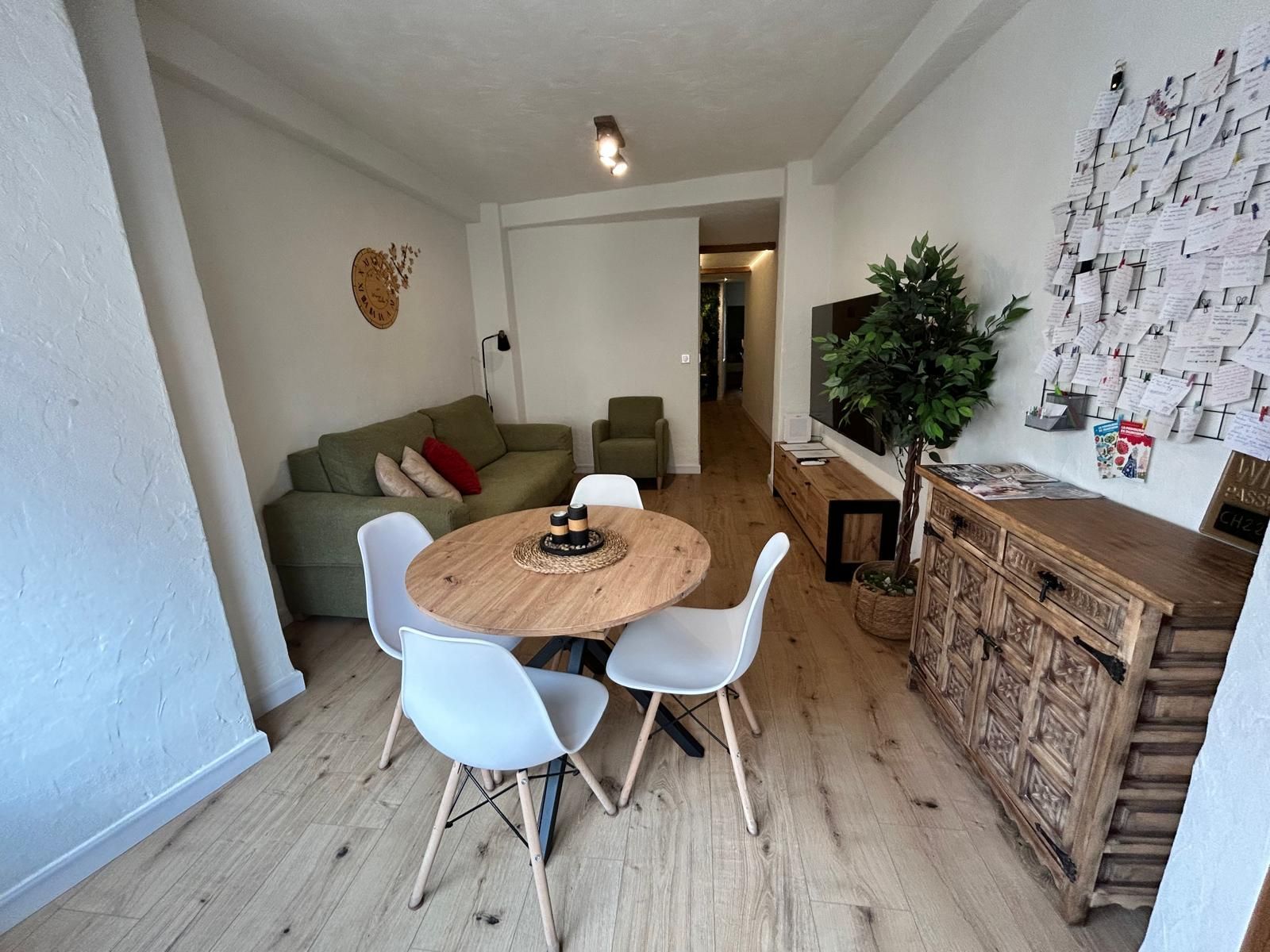 Living room of Apartment for sale in  Murcia Capital  with Air Conditioner and Furnished