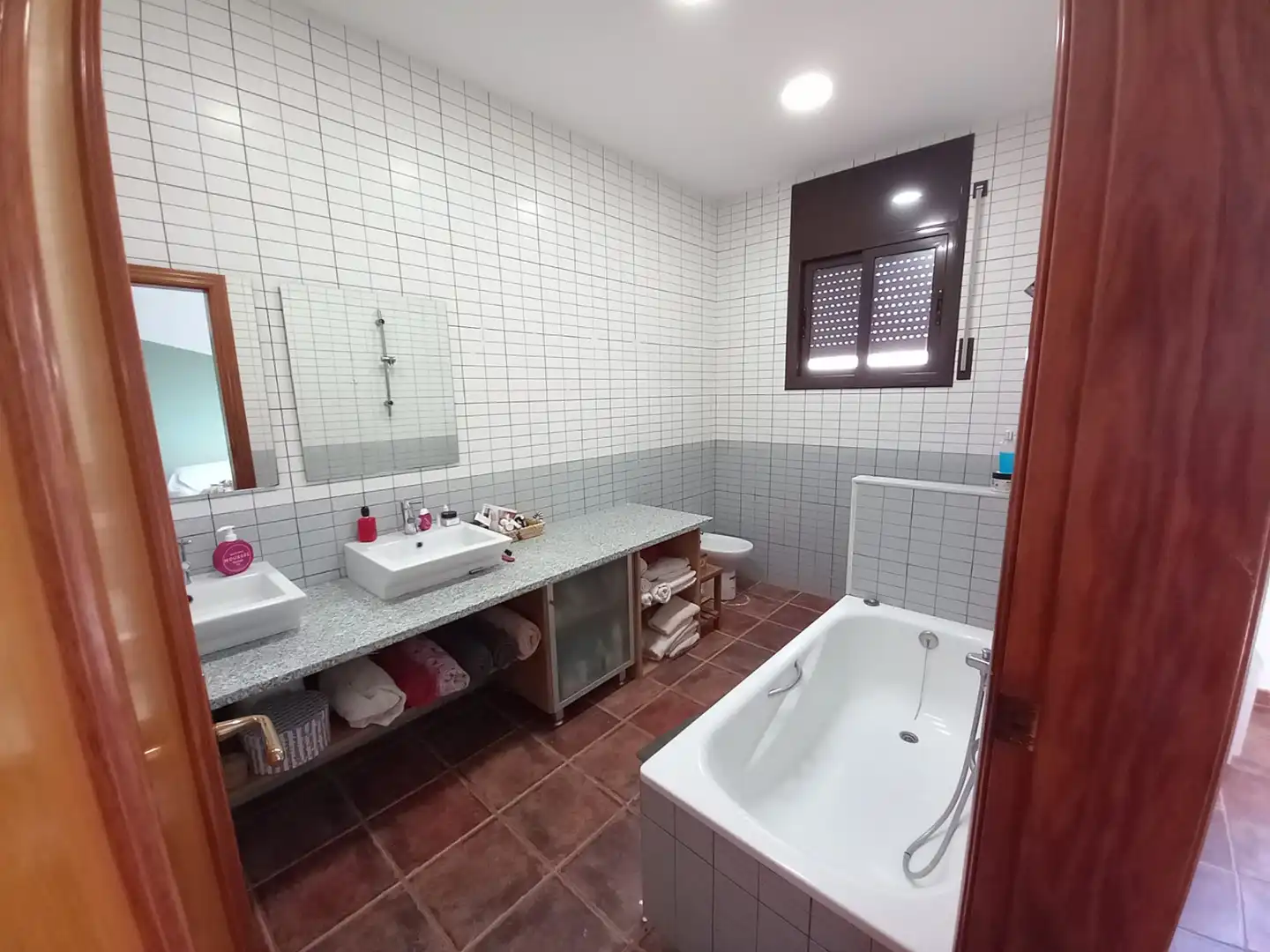 Baño de Casa o chalet de alquiler con opción a compra en Maçanet de la Selva con Jardín privado, Terraza y Piscina