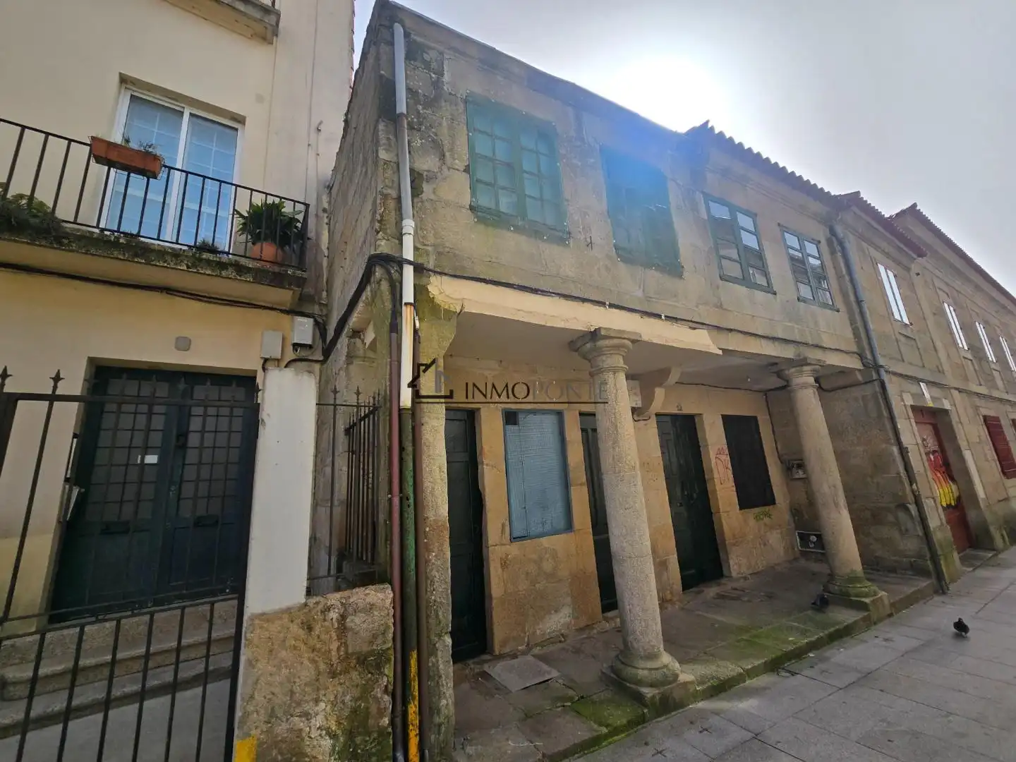 Vista exterior de Casa adosada en venda en Pontevedra Capital 