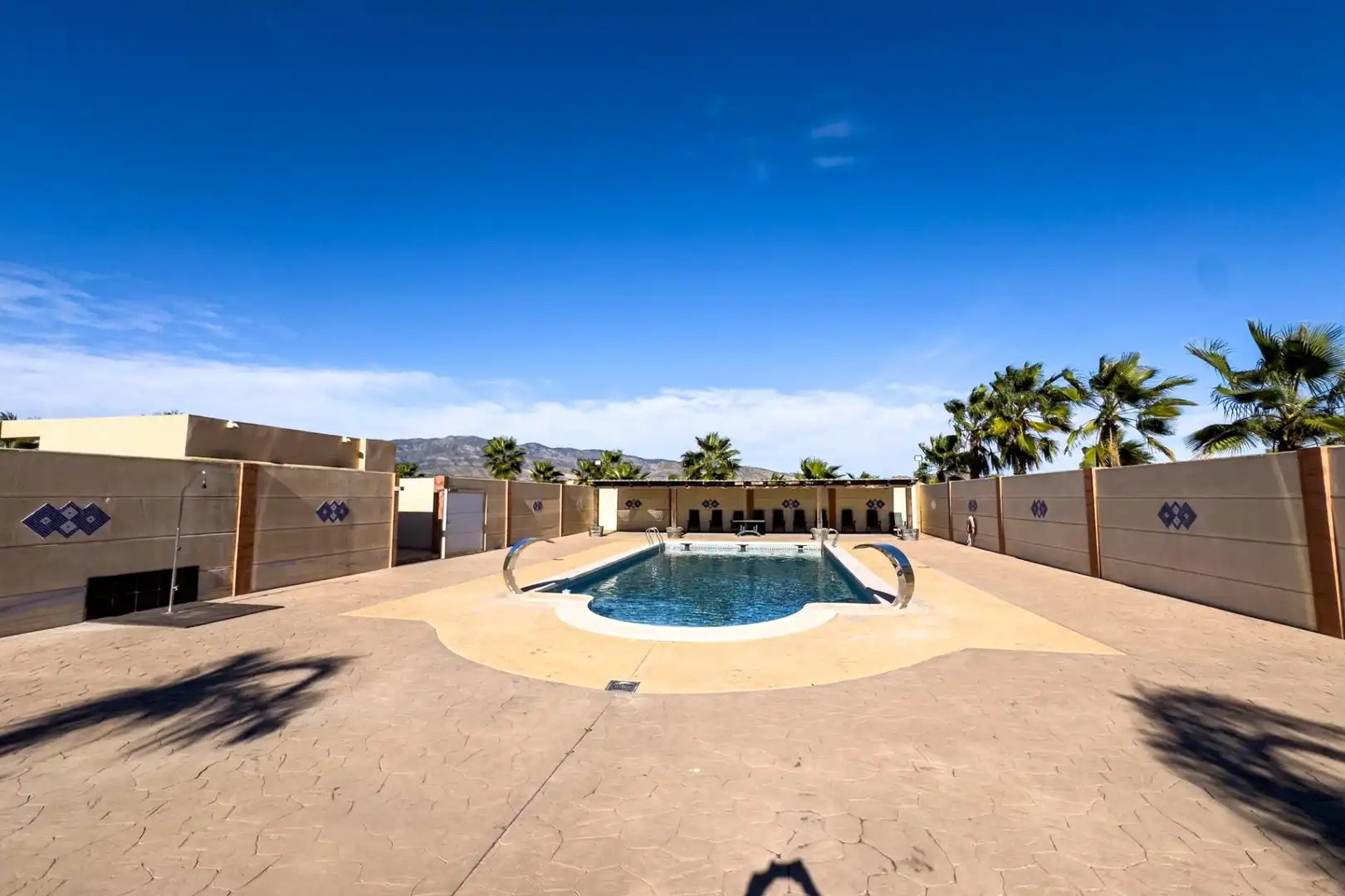 Swimming pool of Country homes for sale in Fuente Álamo de Murcia  with Air Conditioner, Private garden and Storage room