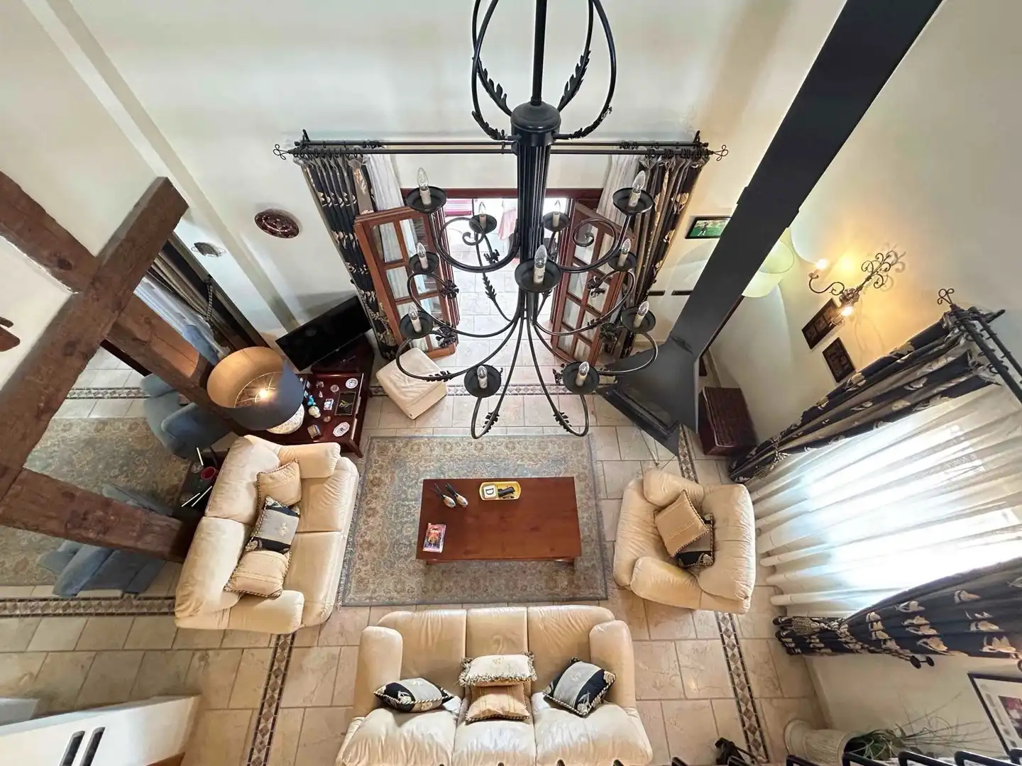 Sala de estar de Casa o chalet en venta en Cuevas del Almanzora con Aire acondicionado, Calefacción y Jardín privado