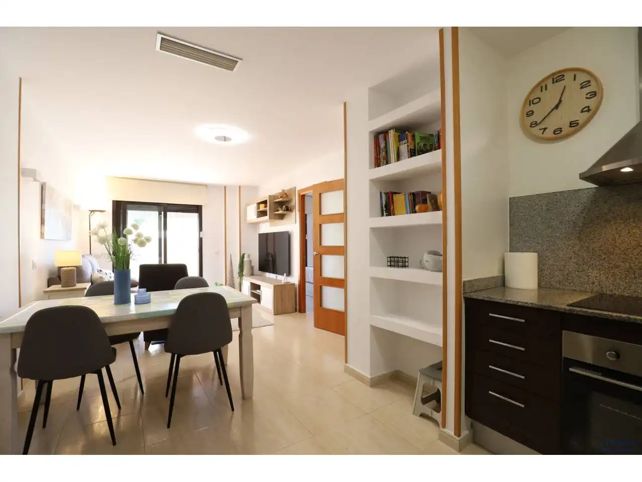 Living room of Flat for sale in Santa Cristina d'Aro  with Air Conditioner, Heating and Terrace