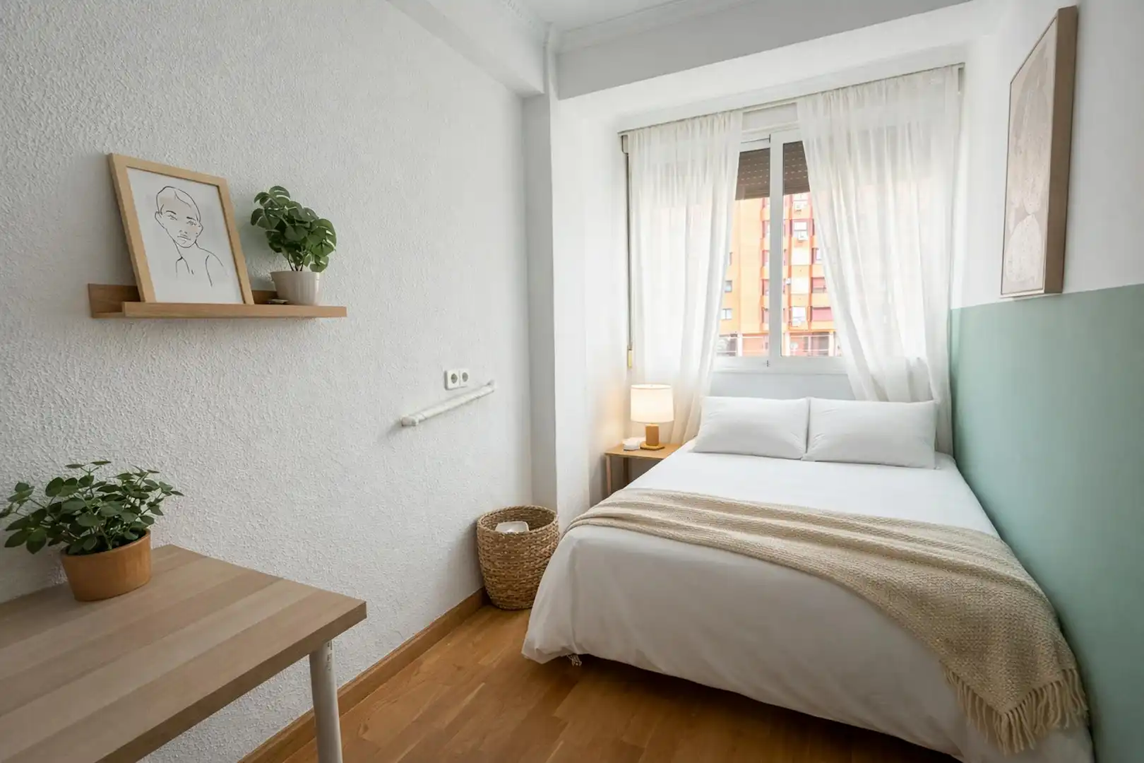 Habitación de Piso de alquiler en Madrid con Calefacción y Lavadora