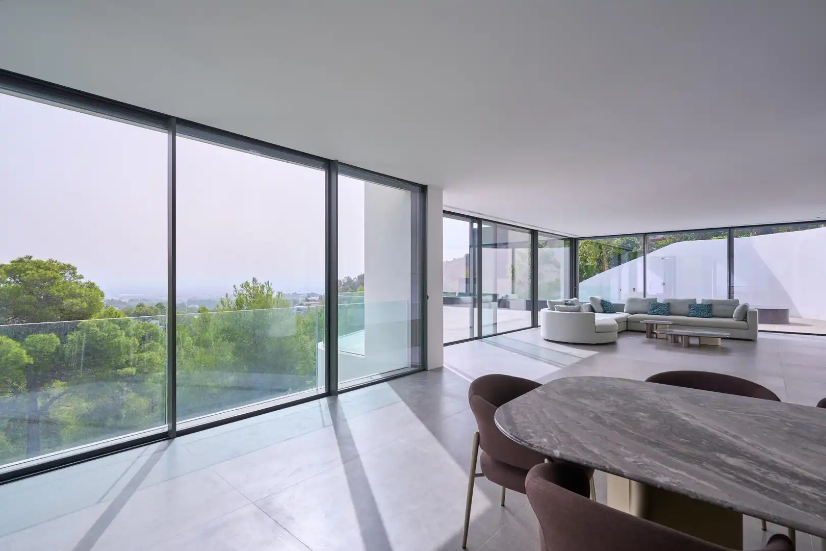 Sala d'estar de Casa o xalet en venda en  Palma de Mallorca amb Aire condicionat, Jardí privat i Terrassa