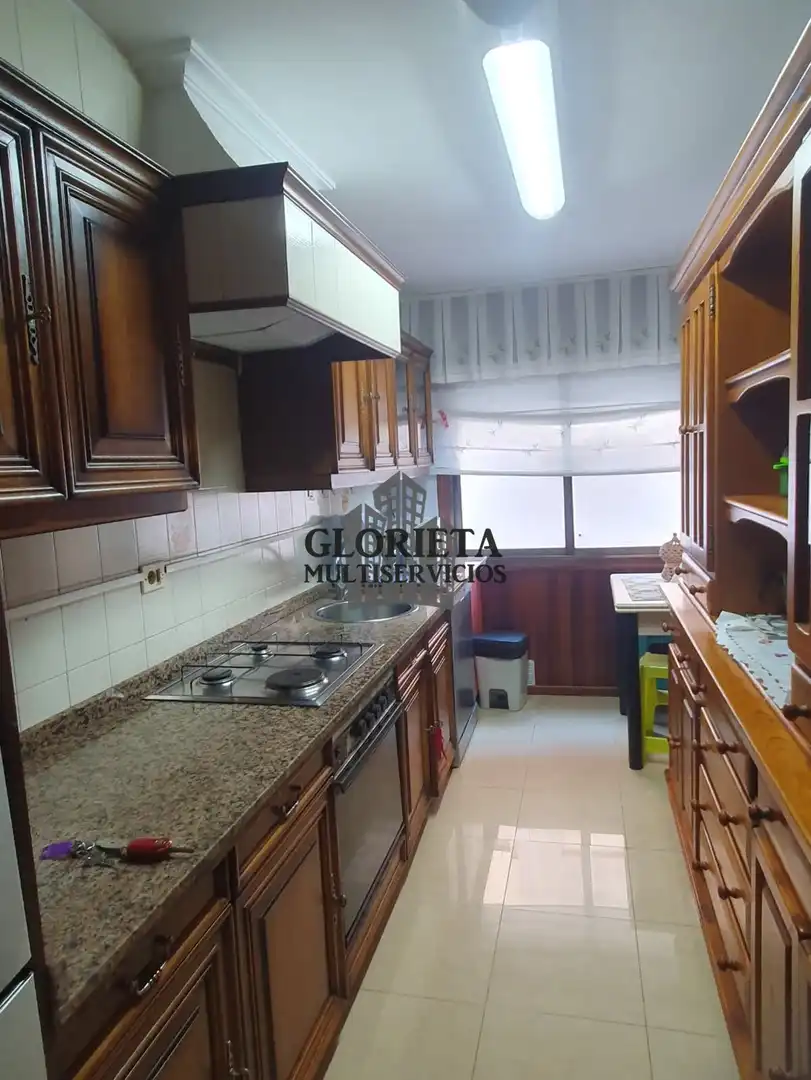 Kitchen of Flat for sale in Nigrán  with Heating, Terrace and Storage room