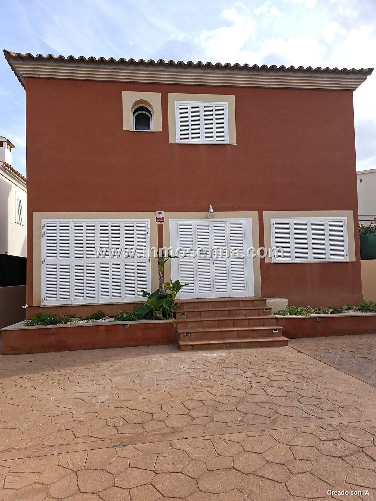 Vista exterior de Casa o xalet de lloguer en Llucmajor amb Aire condicionat, Terrassa i TV