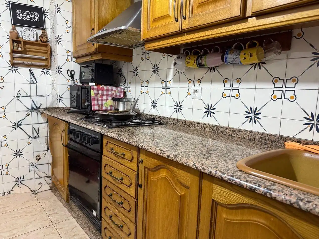 Cocina de Apartamento en venta en Valencia con Aire acondicionado y Terraza