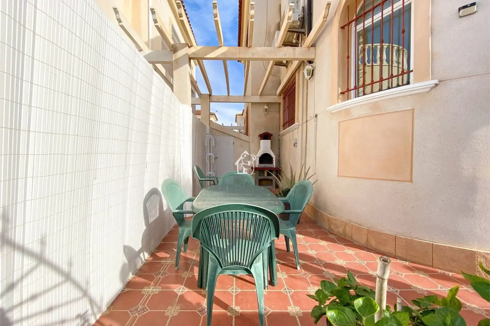 Terrassa de Casa adosada en venda en Torrevieja amb Aire condicionat, Jardí privat i Terrassa