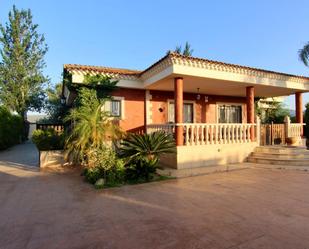 Vista exterior de Casa o xalet de lloguer en  Murcia Capital amb Aire condicionat, Terrassa i Piscina