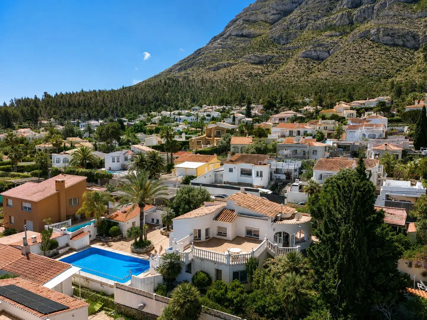 Vista exterior de Casa o chalet en venta en Dénia