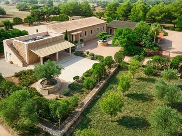 Maison rustique avec piscine à vendre à Llucmajor pueblo