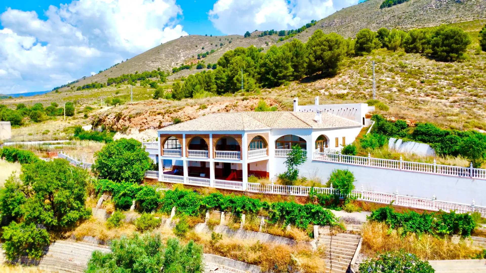 Exterior view of Houses for sale in Laujar de Andarax  with Air Conditioner, Private garden and Terrace
