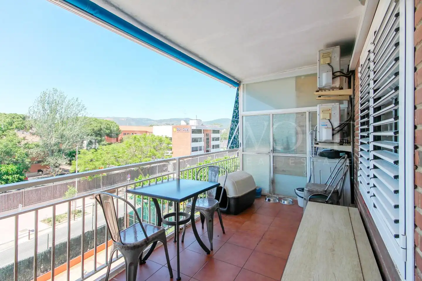 Terrace of Flat for sale in Gavà  with Air Conditioner, Heating and Parquet flooring
