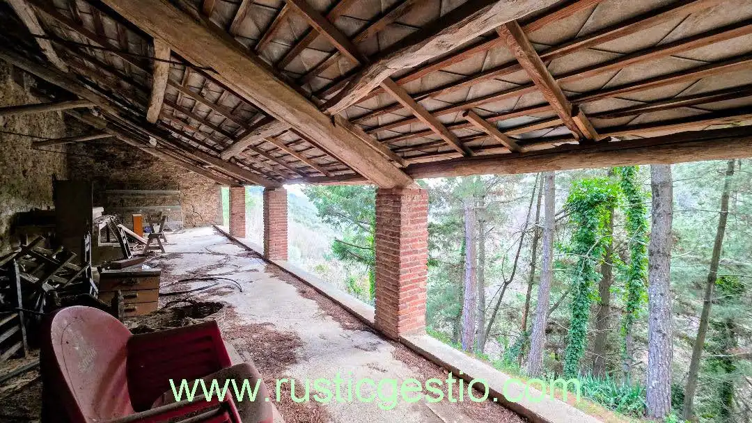 Terraza de Finca rústica en venta en Sant Hilari Sacalm con Jardín privado y Balcón