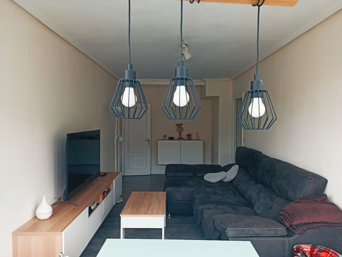 Sala de estar de Piso en venta en Otxarkoaga - Txurdinaga