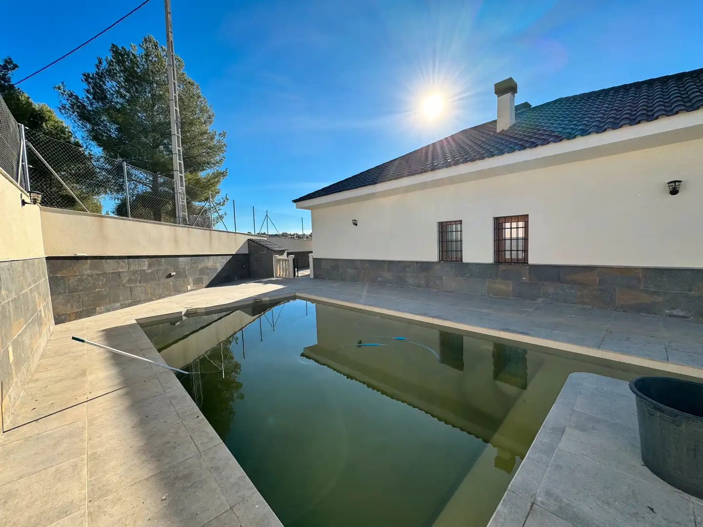 Piscina de Casa o chalet en venta en Caravaca de la Cruz con Aire acondicionado, Jardín privado y Terraza