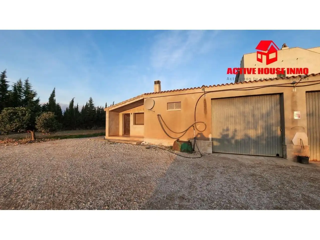Vista exterior de Finca rústica en venta en Camarles con Jardín privado, Terraza y Trastero