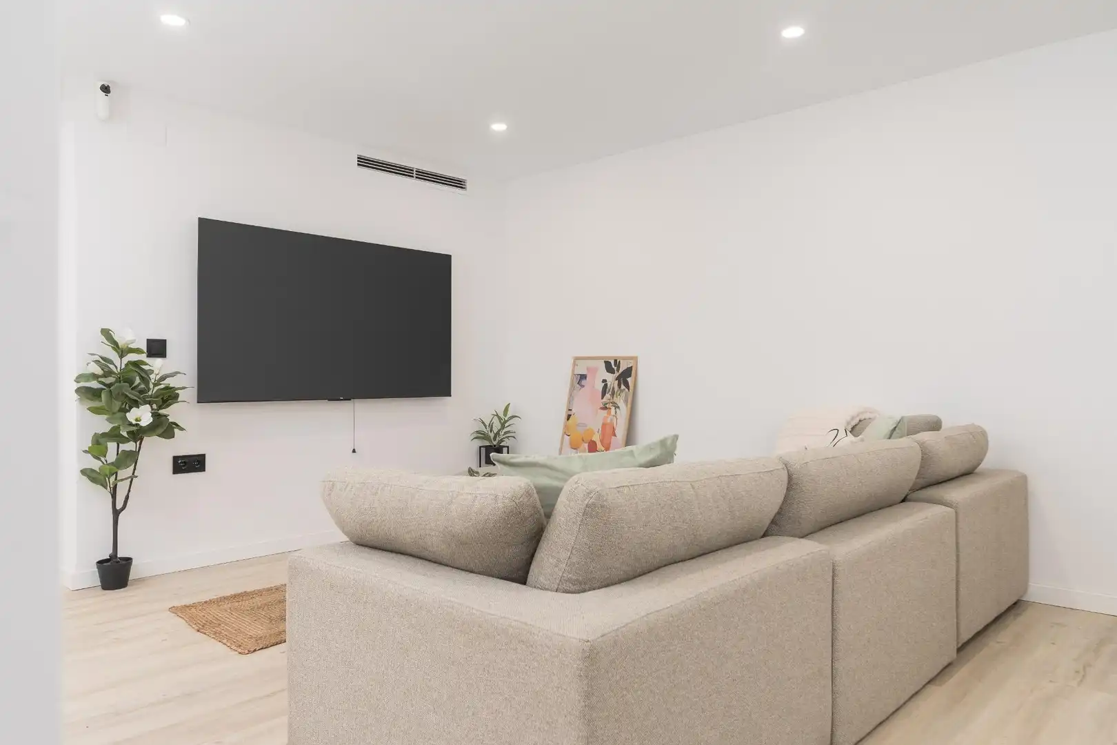 Wohnzimmer von Wohnung zum Verkauf in Rincón de la Victoria mit Klimaanlage und Terrasse