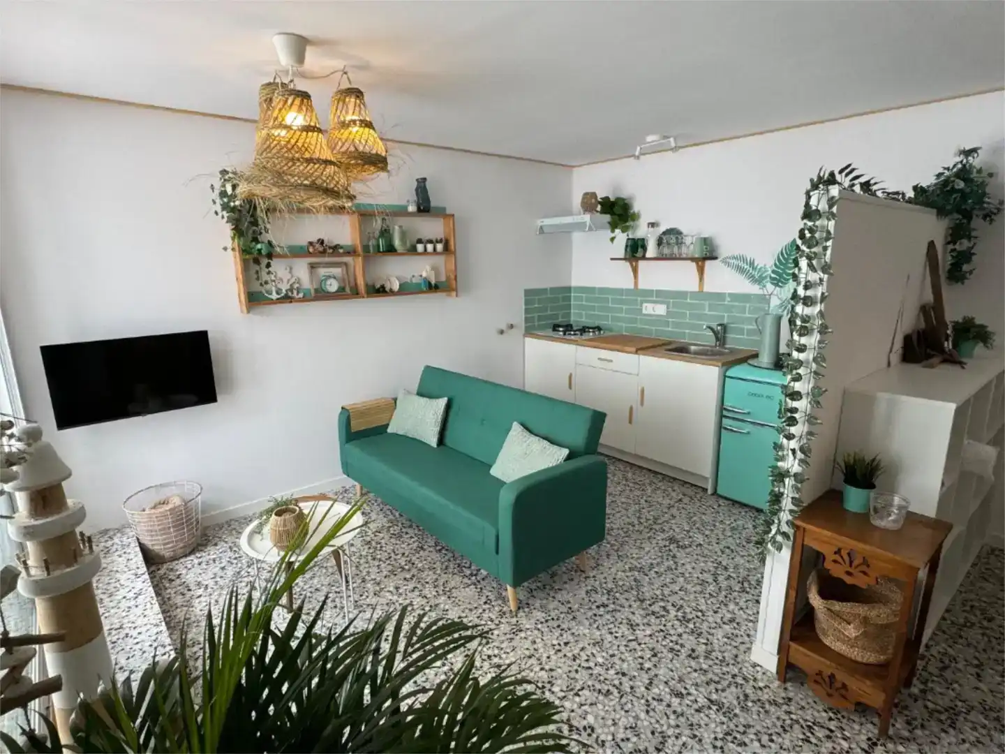 Sala de estar de Piso en venta en Murcia con Aire acondicionado, Jardín privado y Trastero