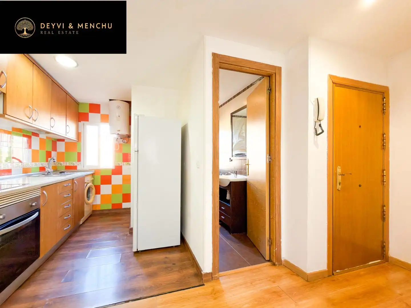 Kitchen of Flat for sale in Madrid  with Heating and Alarm