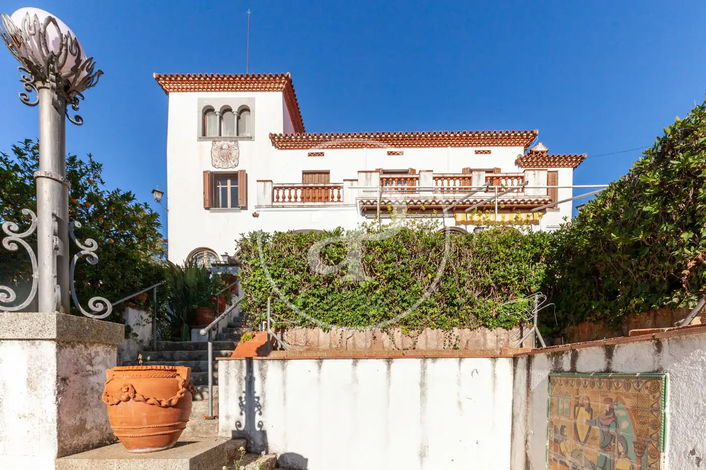 Vista exterior de Casa o xalet en venda en Tordera amb Aire condicionat, Calefacció i Jardí privat