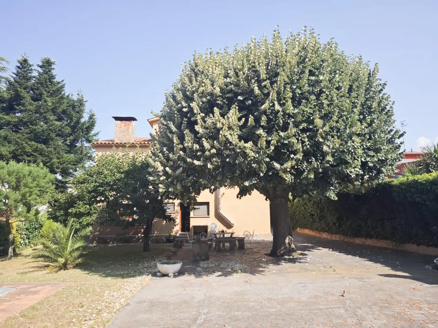 Jardí de Casa o xalet en venda en Sant Pere de Vilamajor amb Aire condicionat, Calefacció i Piscina