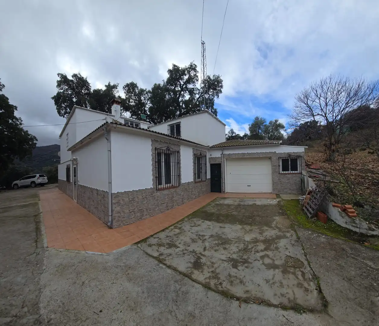Vista exterior de Casa o chalet en venta en Júzcar con Aire acondicionado, Calefacción y Jardín privado