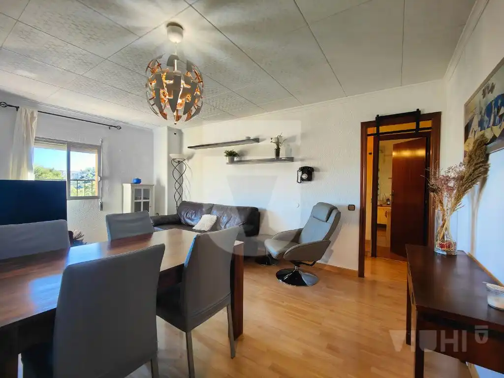Living room of Attic for sale in Montgat  with Air Conditioner, Heating and Parquet flooring