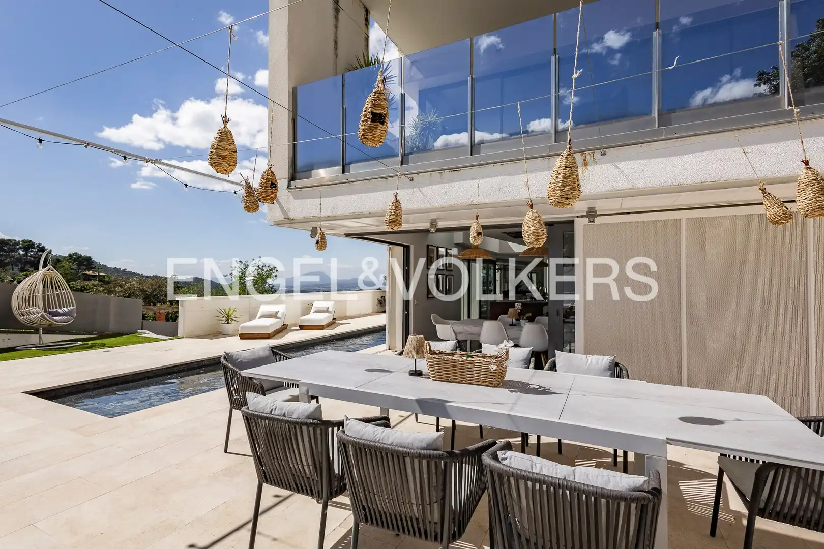 Terraza de Casa o chalet de alquiler en Barcelona con Aire acondicionado, Calefacción y Jardín privado