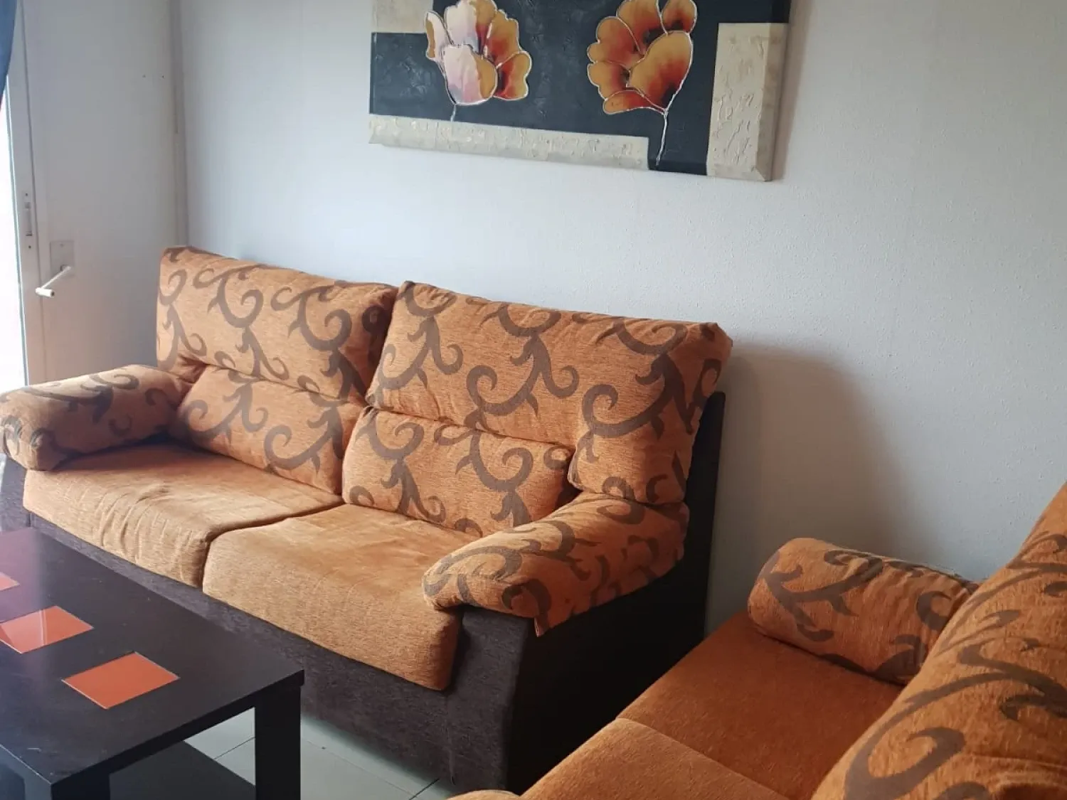 Sala d'estar de Pis en venda en  Murcia Capital amb Traster, Rentadora i Balcó