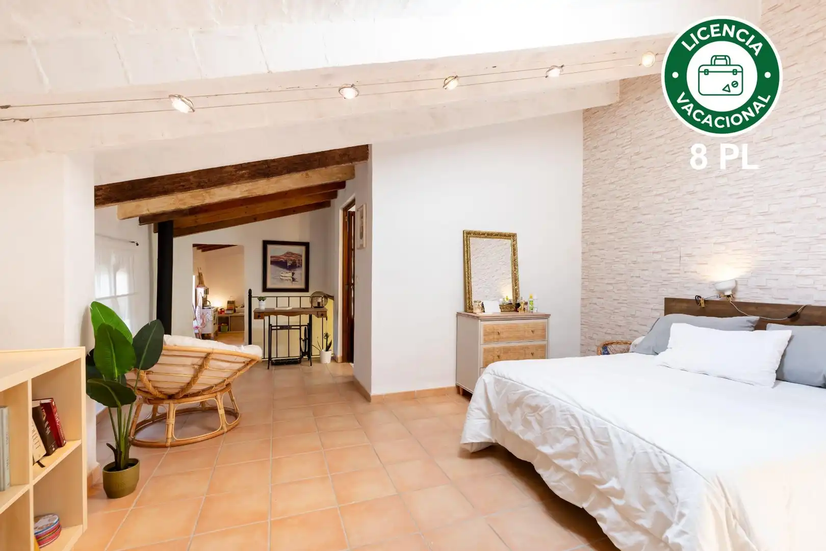 Habitación de Casa adosada en venta en Ariany con Aire acondicionado, Jardín privado y Terraza