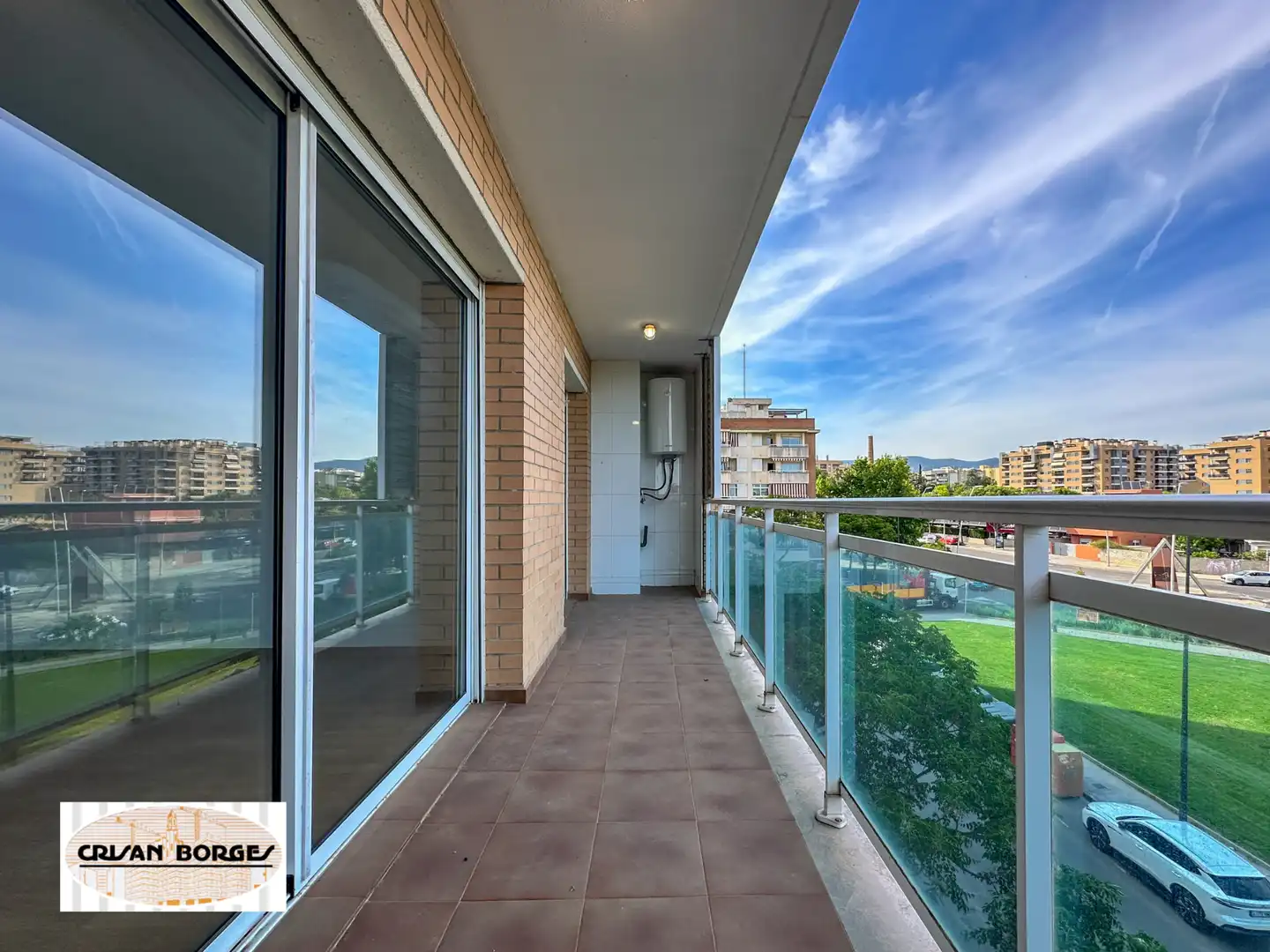 Balcony of Flat for sale in Reus  with Air Conditioner, Private garden and Parquet flooring