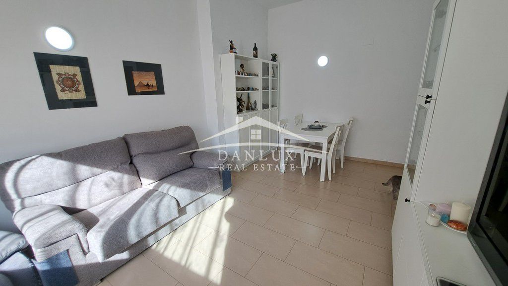Sala d'estar de Apartament en venda en Blanes amb Aire condicionat