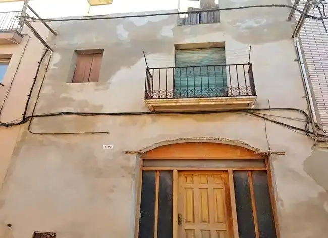 Vista exterior de Casa adosada en venta en Roquetes