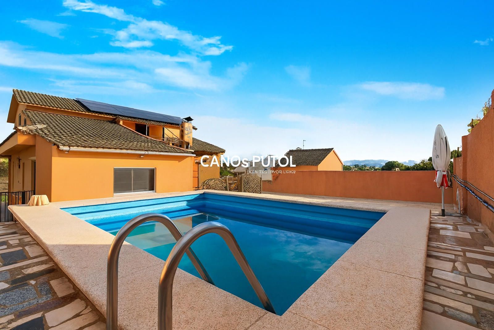 Swimming pool of House or chalet for sale in Lliçà d'Amunt  with Air Conditioner, Heating and Terrace