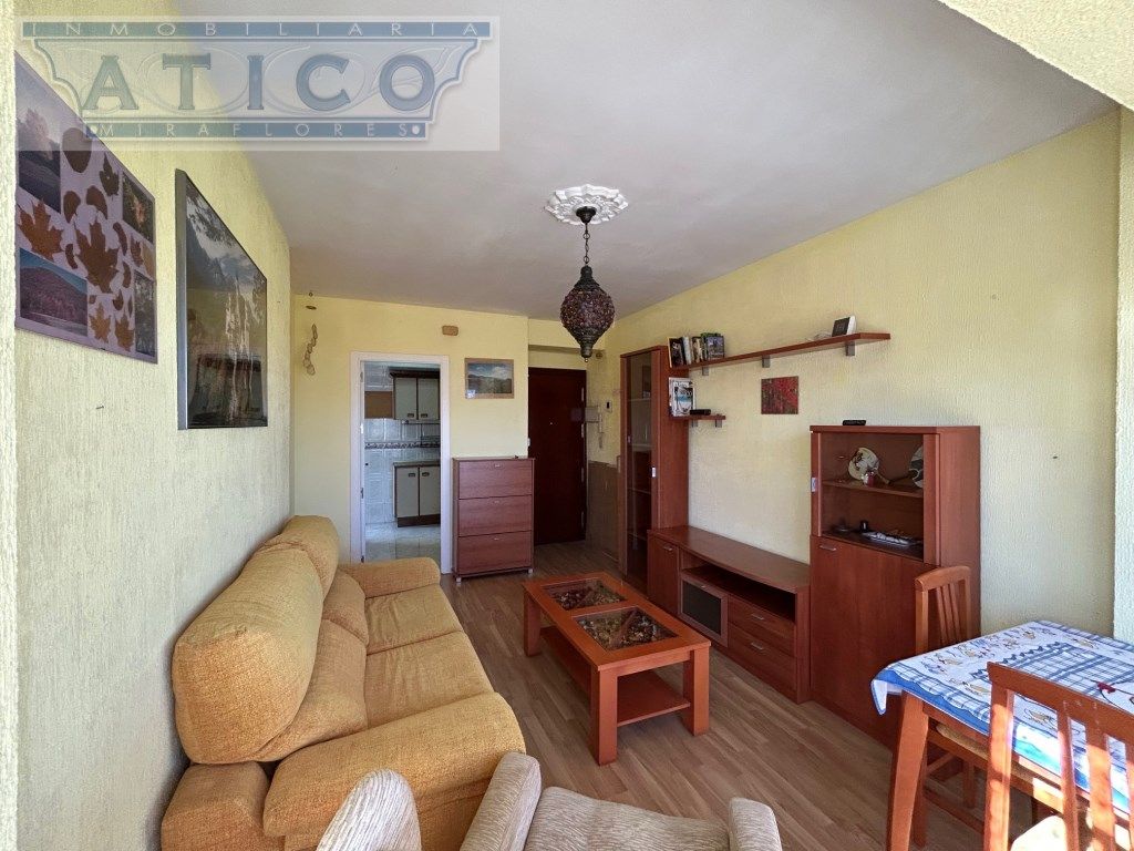 Living room of Flat for sale in  Sevilla Capital