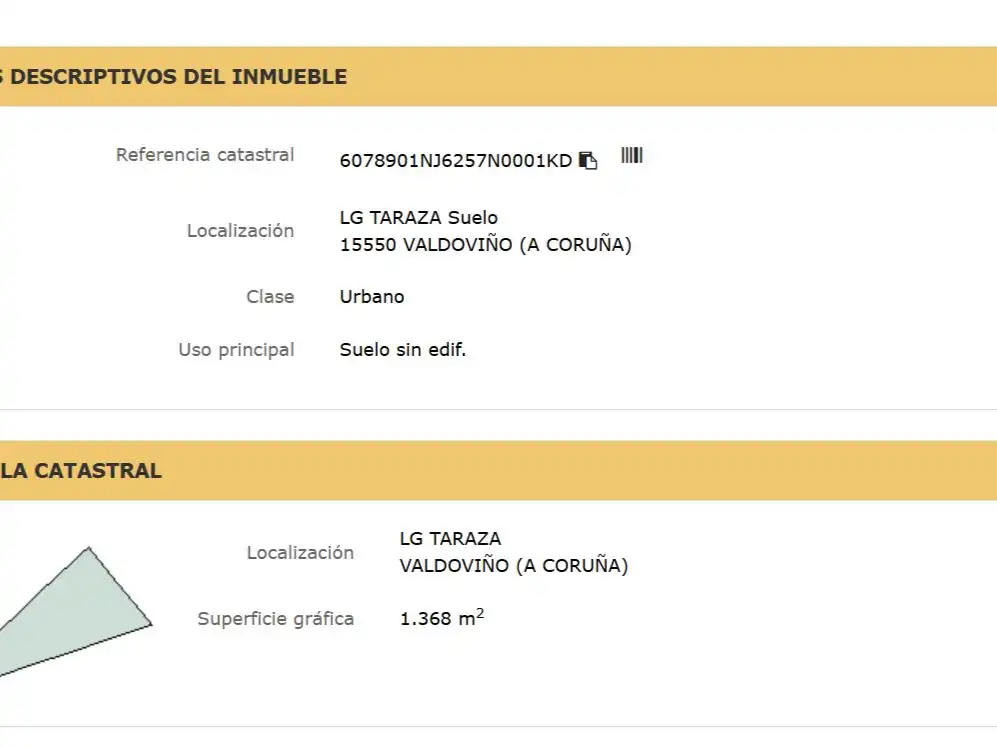 Jardín de Residencial en venta en Valdoviño, A Coruña