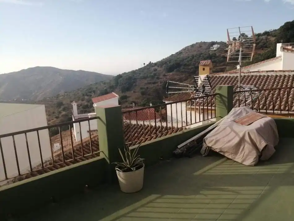 Terraza de Casa adosada de alquiler en Málaga Capital con Terraza y Amueblado