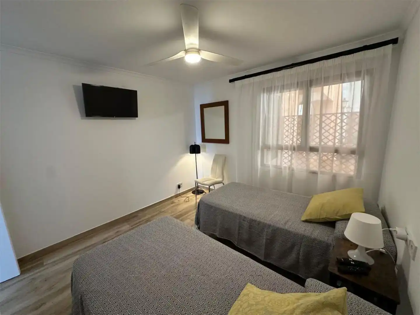 Bedroom of Flat for rent in Altea  with Air Conditioner, Swimming Pool and Balcony