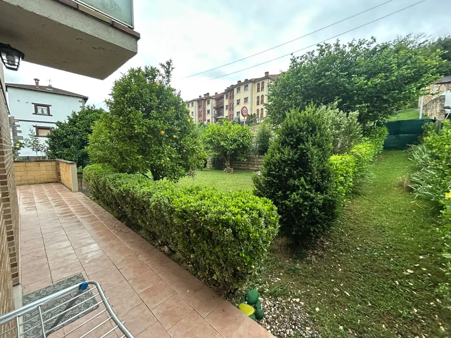 Jardín de Piso de alquiler en Corvera de Toranzo con Calefacción, Jardín privado y Terraza