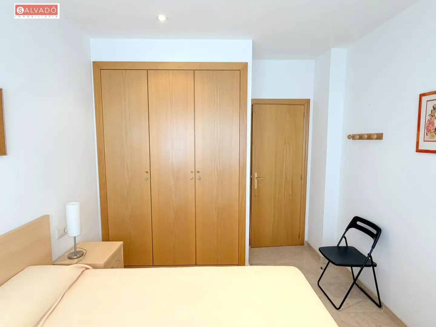 Schlafzimmer von Wohnung zum Verkauf in Calafell mit Klimaanlage, Privatgarten und Terrasse