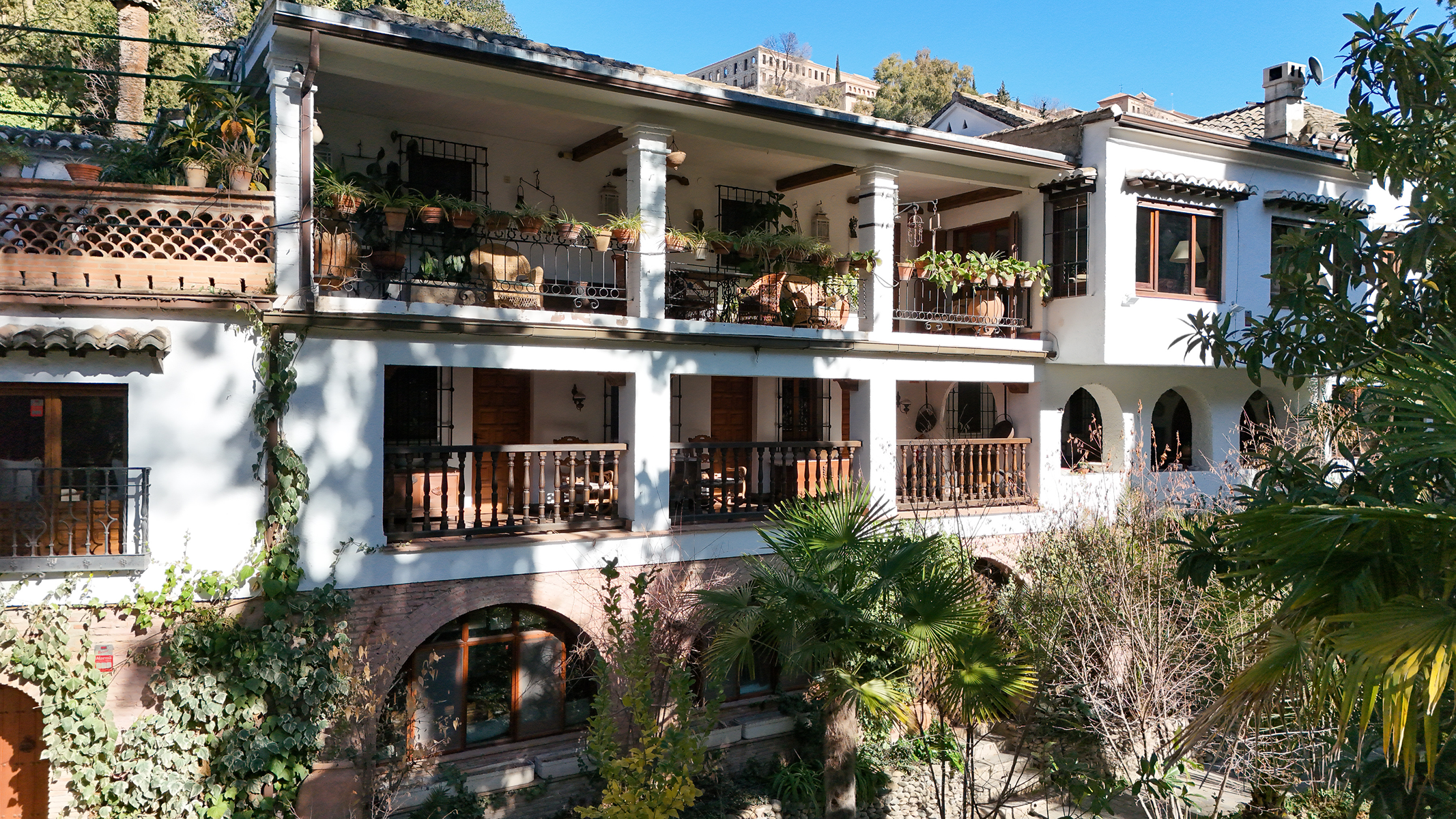 Exterior view of House or chalet for sale in  Granada Capital  with Air Conditioner, Heating and Private garden