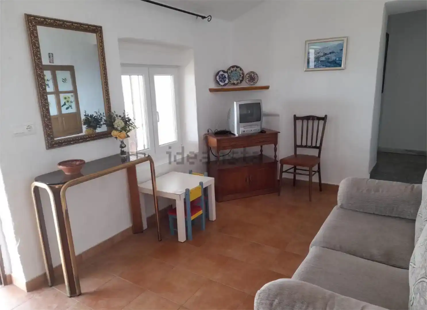Sala d'estar de Finca rústica en venda en Sayalonga amb Aire condicionat