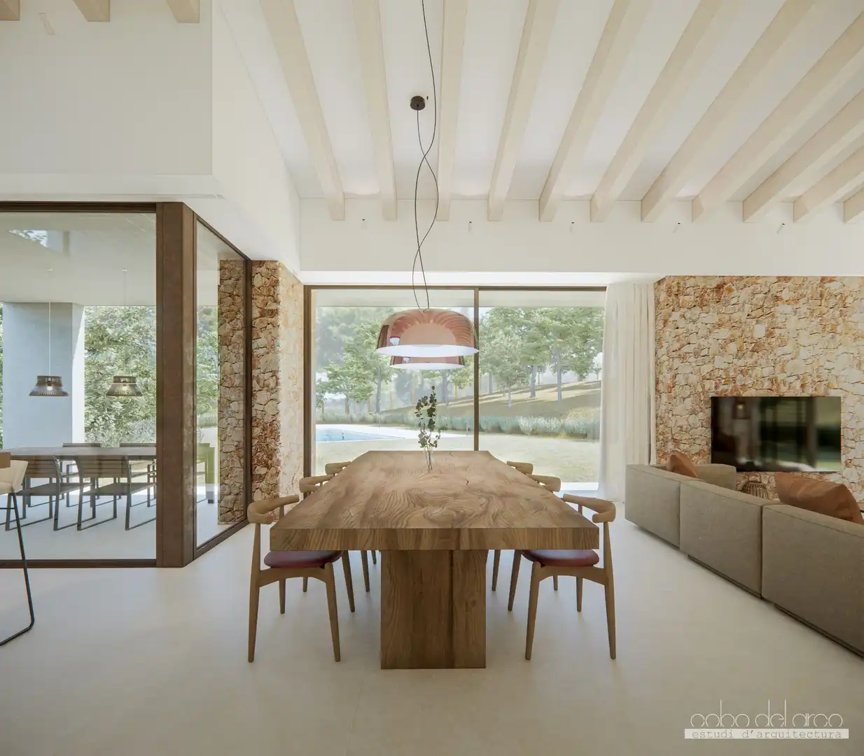 Comedor de Casa o chalet en venta en Calonge i Sant Antoni con Aire acondicionado, Calefacción y Jardín privado