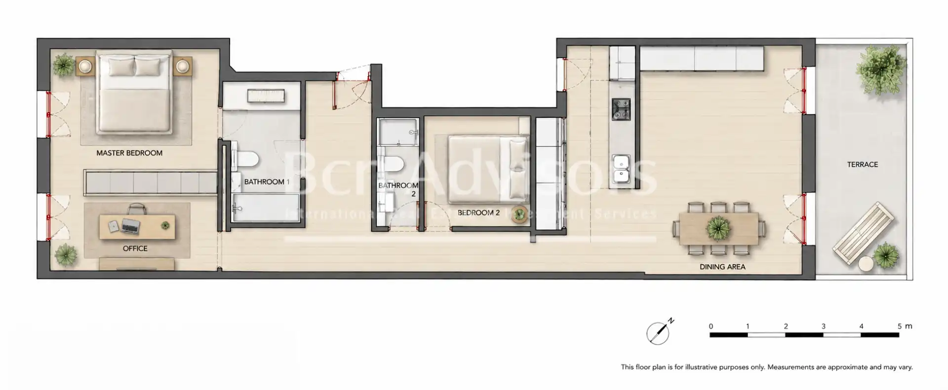 Penthouse mit Terrasse zum Verkauf in Carrer del Bruc, imagen 37