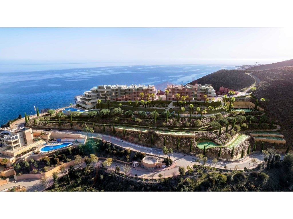 Exterior view of Apartment for sale in Torrox  with Air Conditioner, Terrace and Swimming Pool