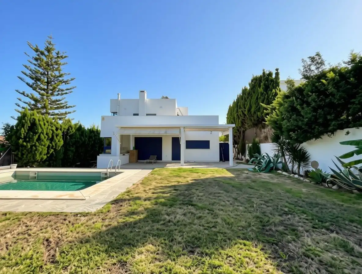 Exterior view of Houses for sale in El Rompido  with Air Conditioner, Private garden and Terrace