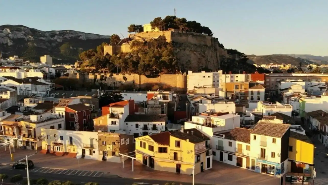Vista exterior de Piso en venta en Pedreguer con Aire acondicionado y Parquet