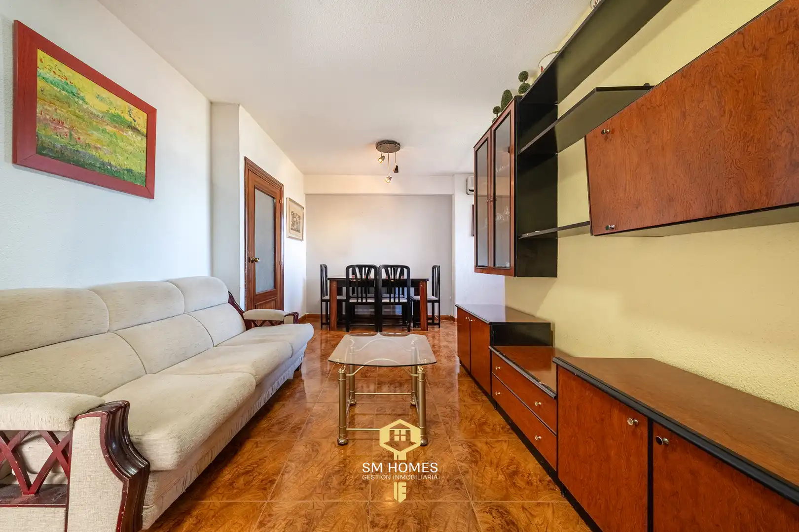 Sala de estar de Piso en venta en Coslada con Aire acondicionado, Calefacción y Amueblado